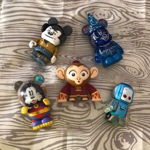 Set of 5 Misc. Disney Vinylmation Figures